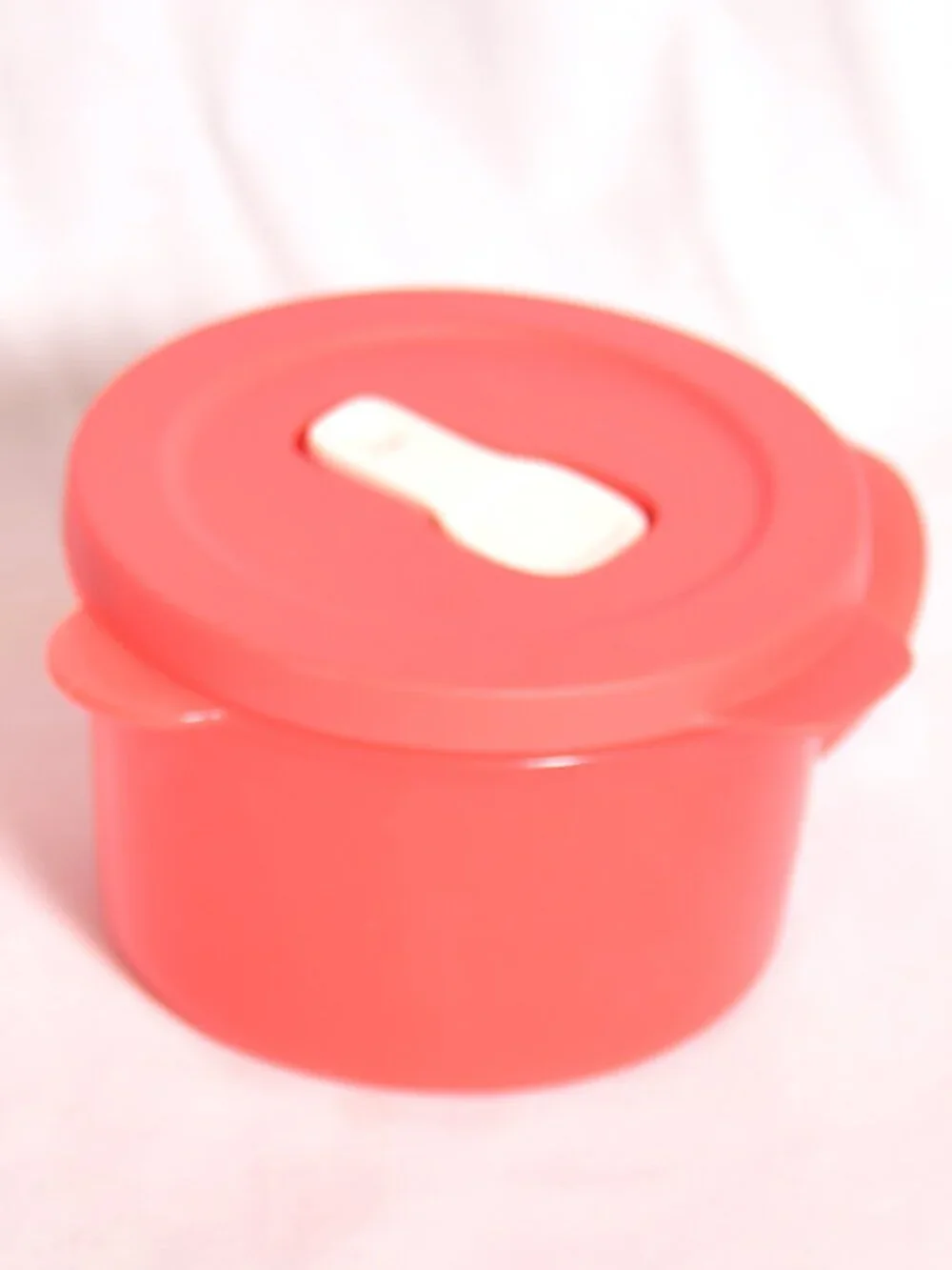 Tupperware Crystalwave Plus Soup Mug Microwavable Orange 2 cup / 500ml